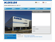 Tablet Screenshot of kasai.com.mx